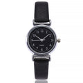 Classic Women's Casual Quartz Leather Band Strap Watch Round Analog Clock Wrist Watches