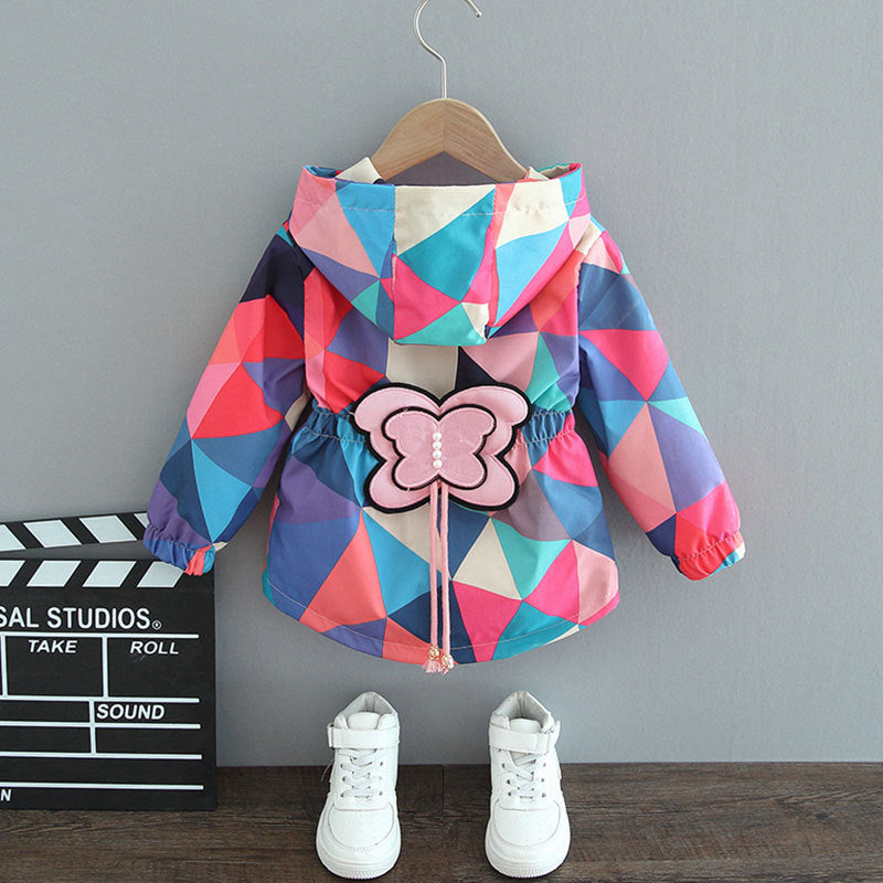 Spring Jackets Middle And Small Children's Baby Windbreaker