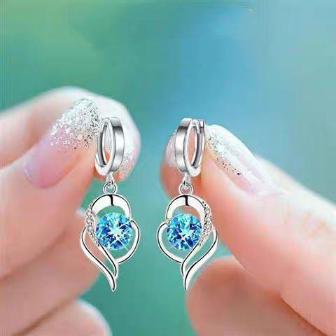 Fashion New Trendy Earrings Heart-shaped Earrings