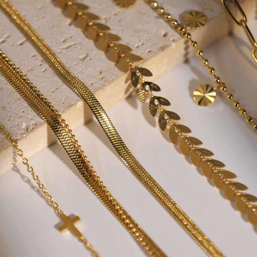 Fashion Stainless Steel Anklets Ornament