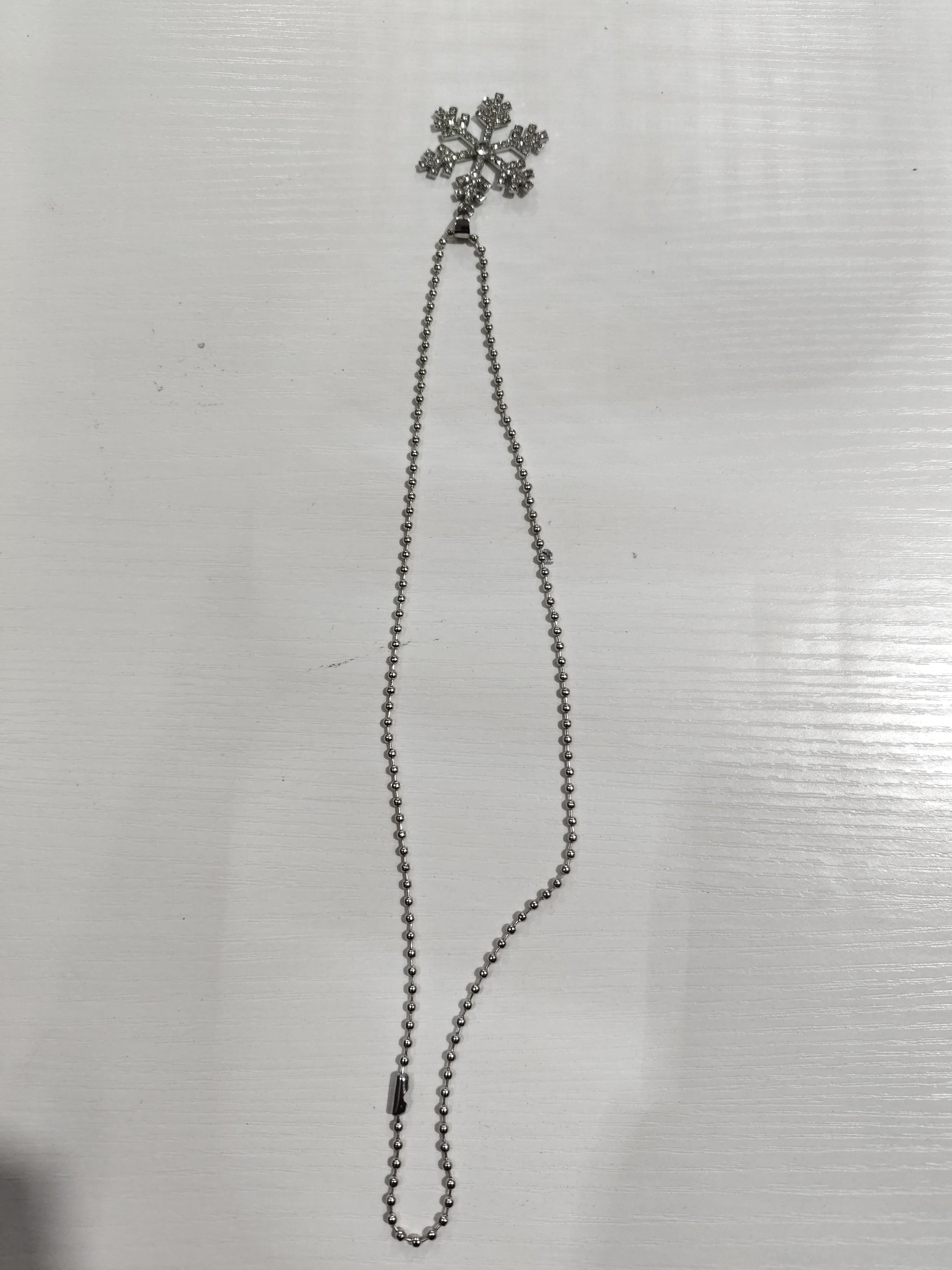 Magic Snowflake Necklace Christmas Gift Present Necklace