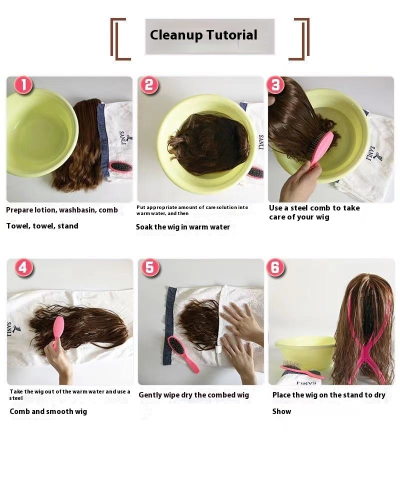 Front Lace Long Straight African Women Wig Head Cover