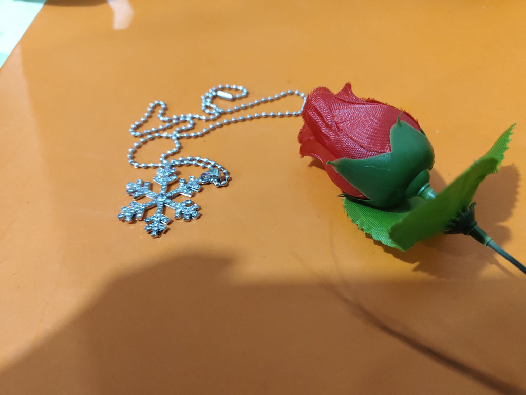 Magic Snowflake Necklace Christmas Gift Present Necklace